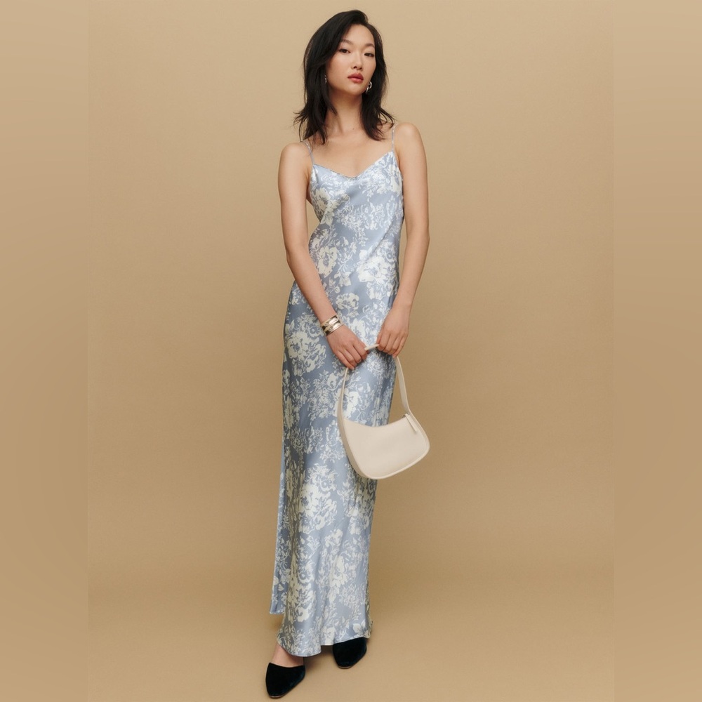 REFORMATION Parma Silk Dress - Picture 3 of 4